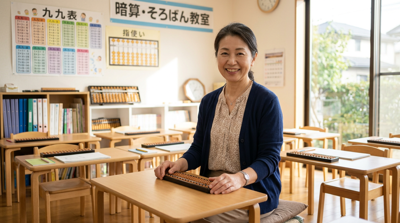 そろばん教室そらまめ 先生の写真